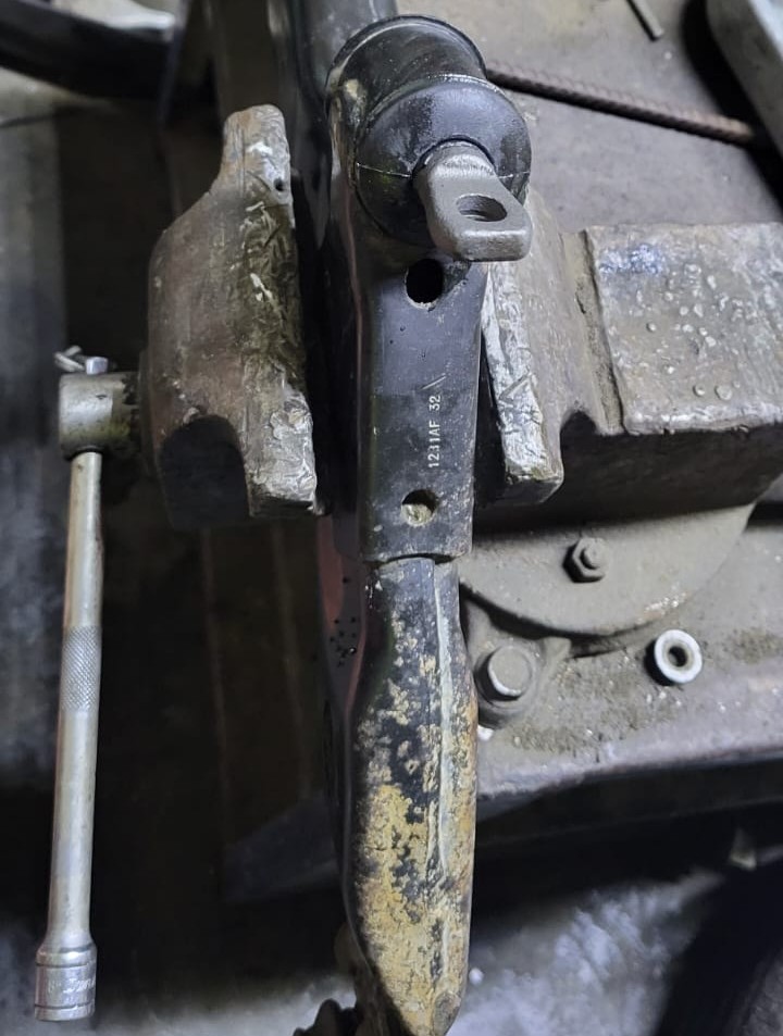 Detalle de suspensión